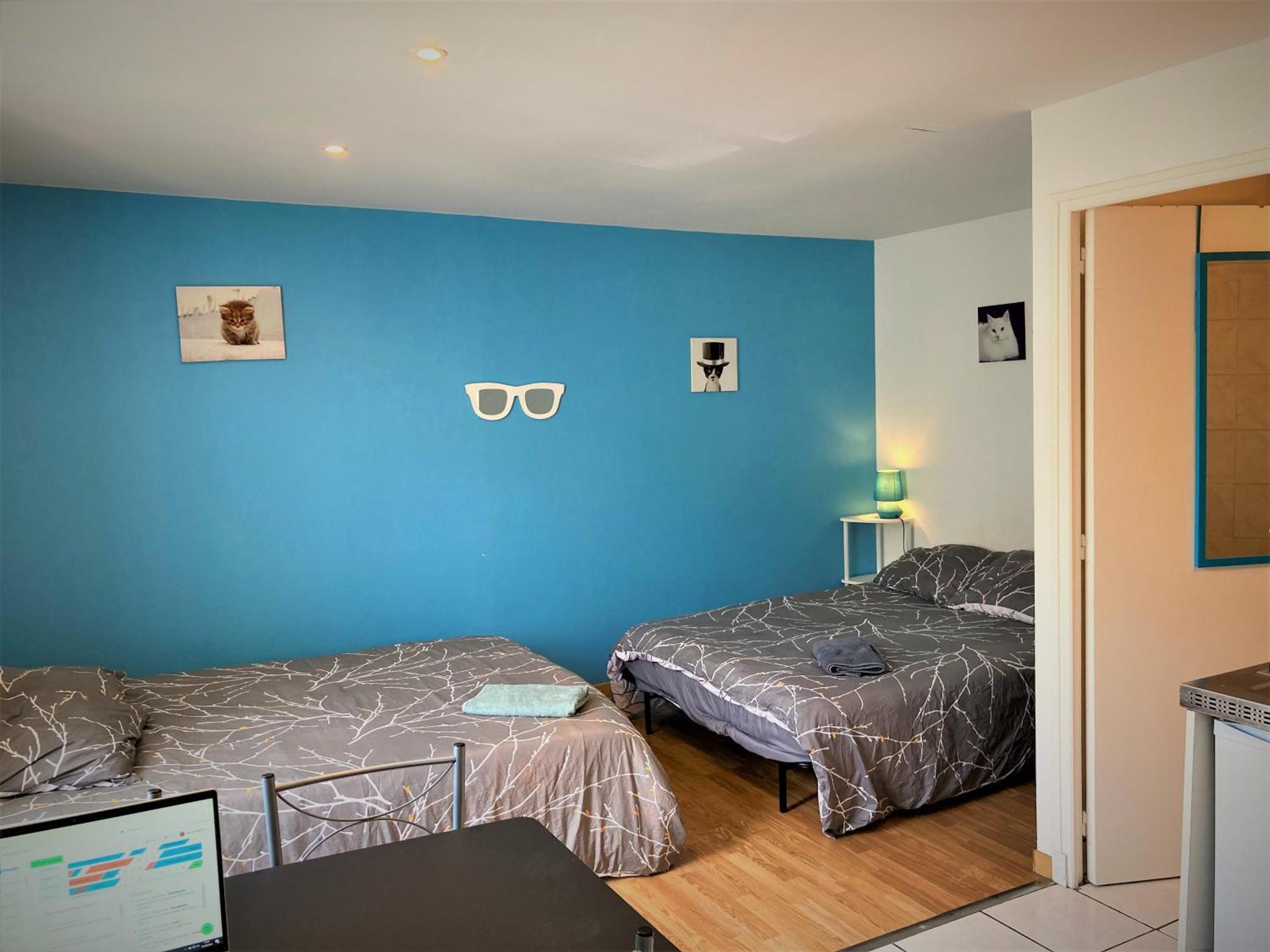Studio Double 8 Avec Wifi Limoges Kültér fotó